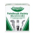 Crayola Flat; Round Paint Brush Set, 36 PK 50036